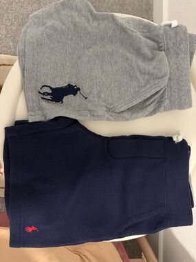 Polo by Ralph Lauren Kids Double Pack Shorts - Gray & Navy